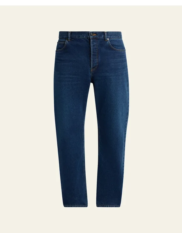 Siouxie Straight-leg Cotton Denim Jeans