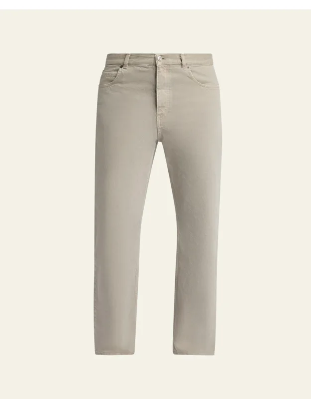 Siouxie Garment-dyed Cotton Denim Jeans