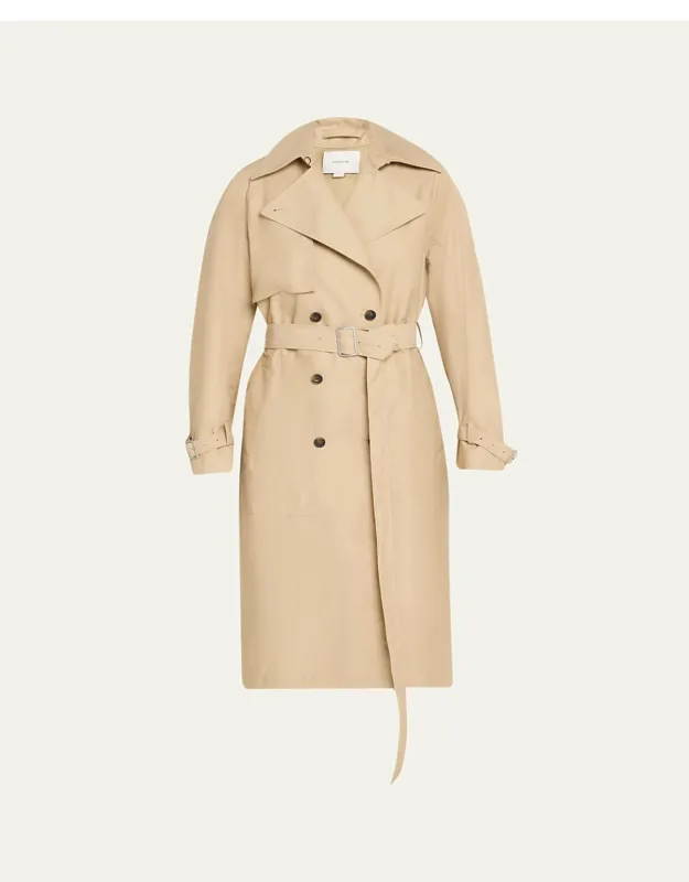 Twill Trench Coat