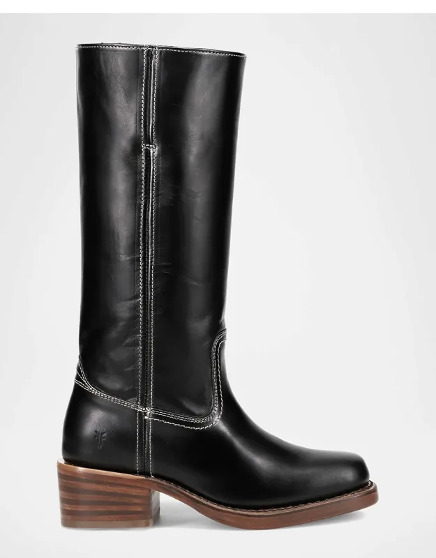 Campus 14l Leather Knee-high Boots