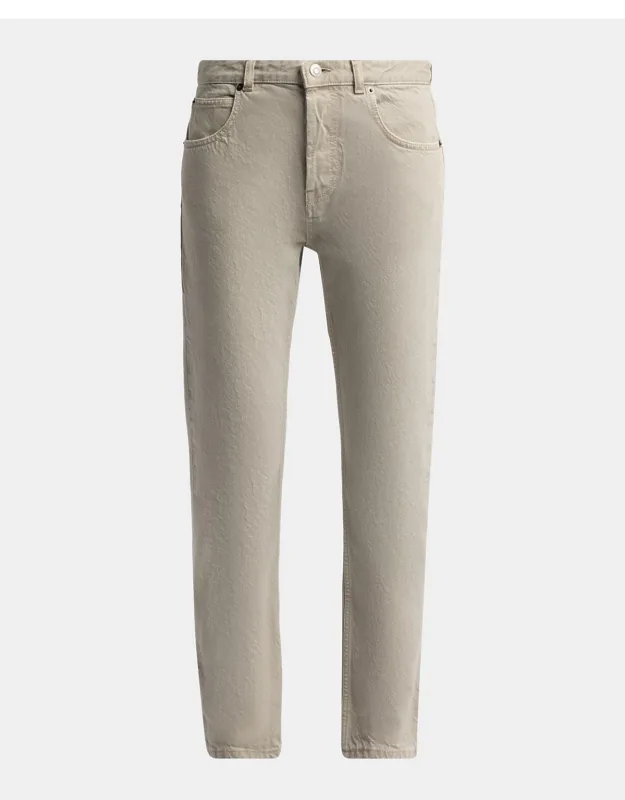 Straight-leg Cotton Jeans