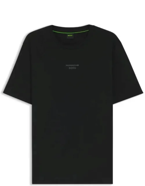 Porsche Mercerized-cotton T-shirt With Rear Graphics