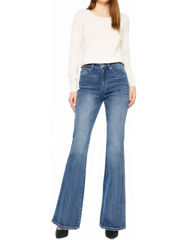 High Rise Flare Jeans