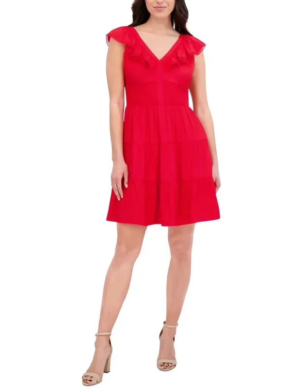 Woven Mini Dress