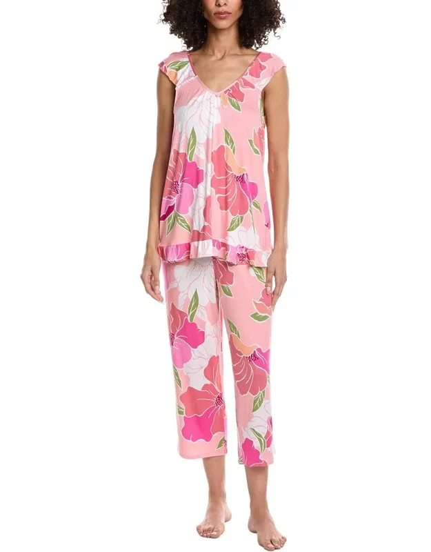 Cropped Pajama Set