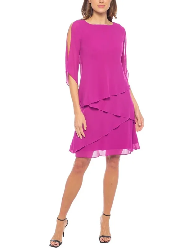 Solid Mini Dress