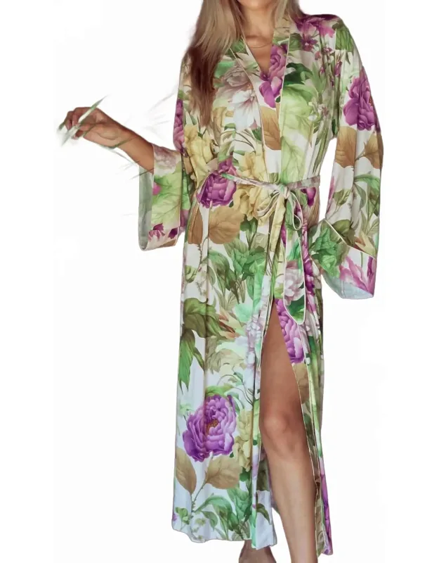 Maxi Robe With Pockets