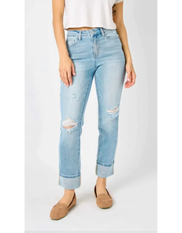 Star Bright Boyfriend Jeans
