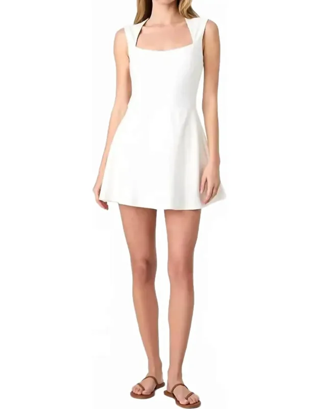 Lula Ponte Skater Dress