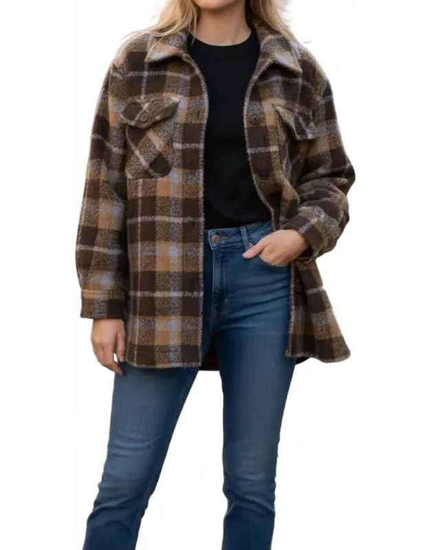 Plaid Coat