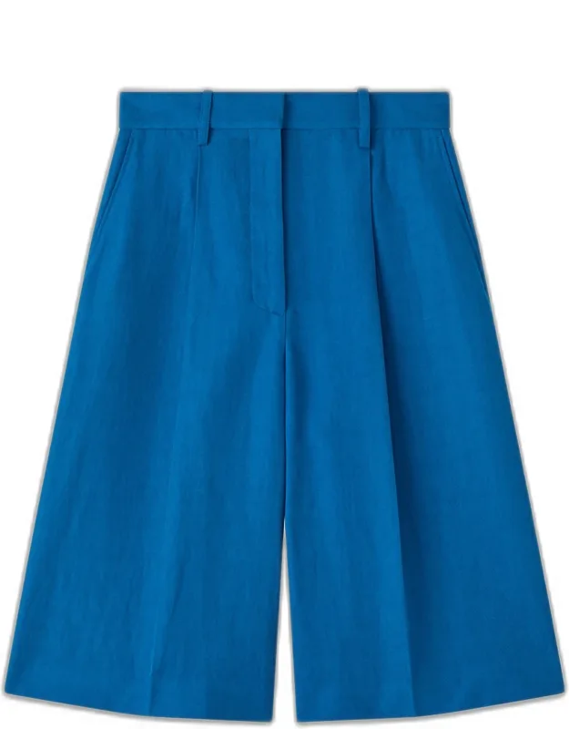 Centa Linen Blend Shorts