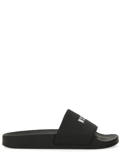 Slide Sandals With Logo