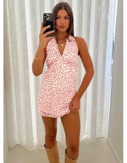 Sweet Summers Halter Mini Dress