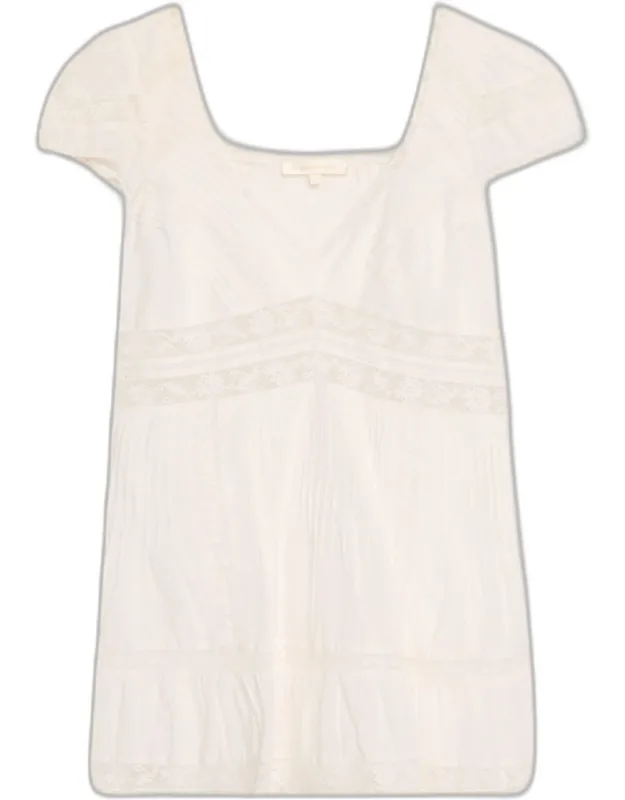 Edena Cotton Victorian Mini Dress