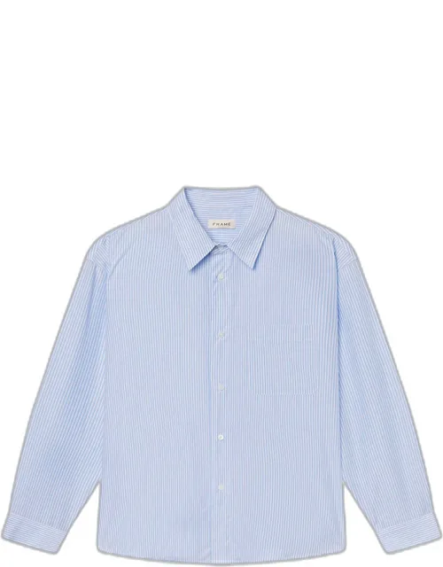 Relaxed-fit Stripe Button-down Shirt