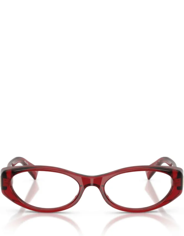 Translucent Oval Frame Sunglasses