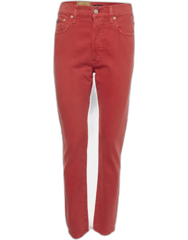 Denim High Rise Slim Jeans