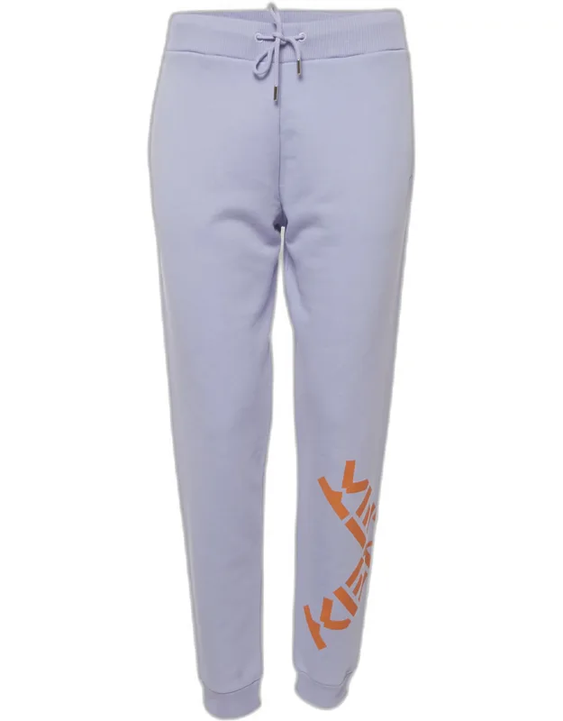 Logo Print Cotton Joggers