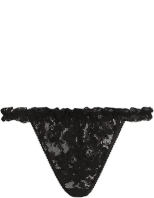 Ruffle-trim Lace Brief