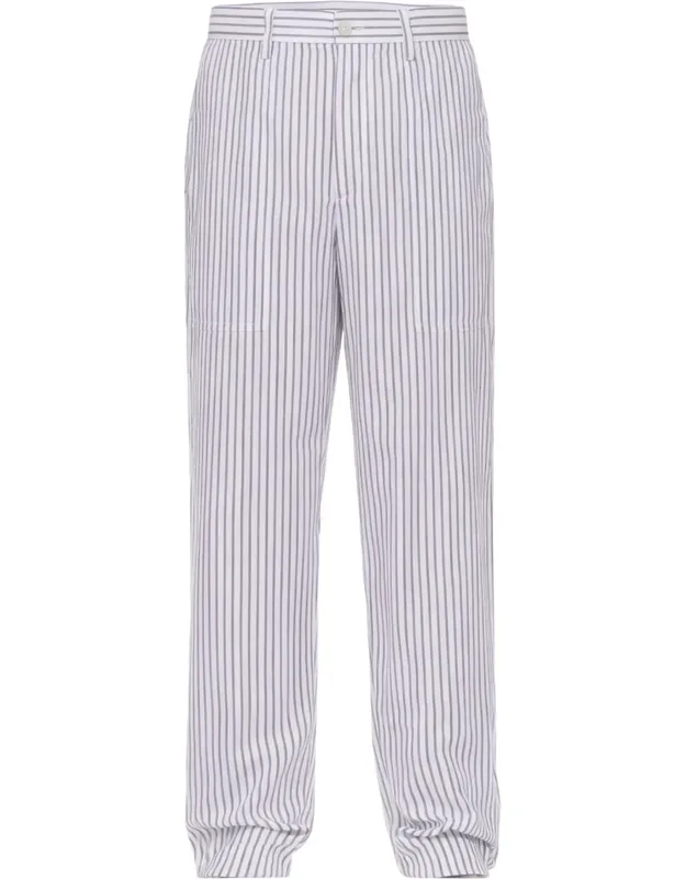 Striped Cotton Pants