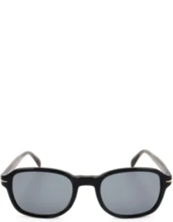 Rounded Square Frame Sunglasses