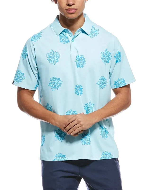 Bunker Floral Print Polo Shirt