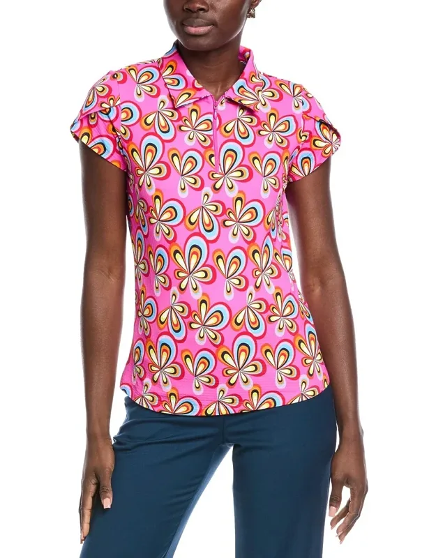 Tulip Sleeve Polo Shirt