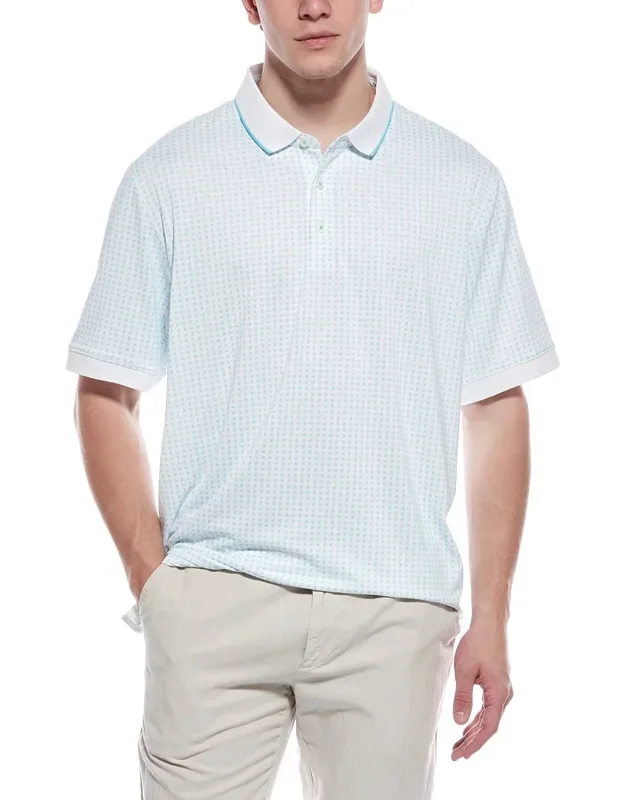 Micro Paisley Polo Shirt