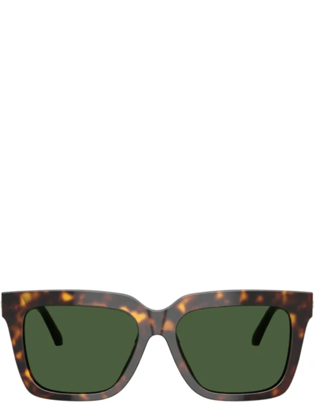 Tortoiseshell Square Frame Sunglasses
