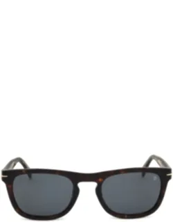 Tortoiseshell Acetate Square Frame Sunglasses