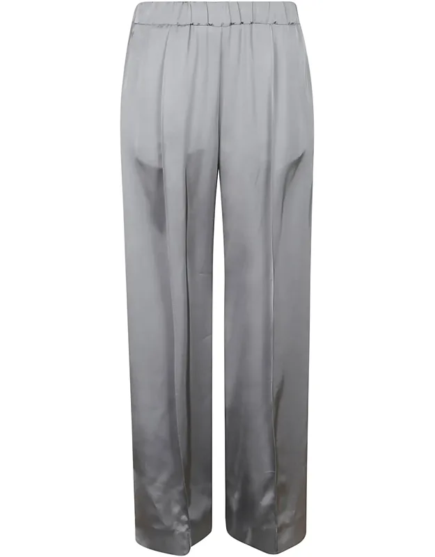 Silky Texture Trousers