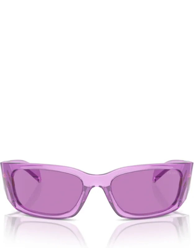 Translucent Rectangular Sunglasses