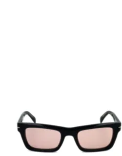 Bold Rectangular Acetate Sunglasses