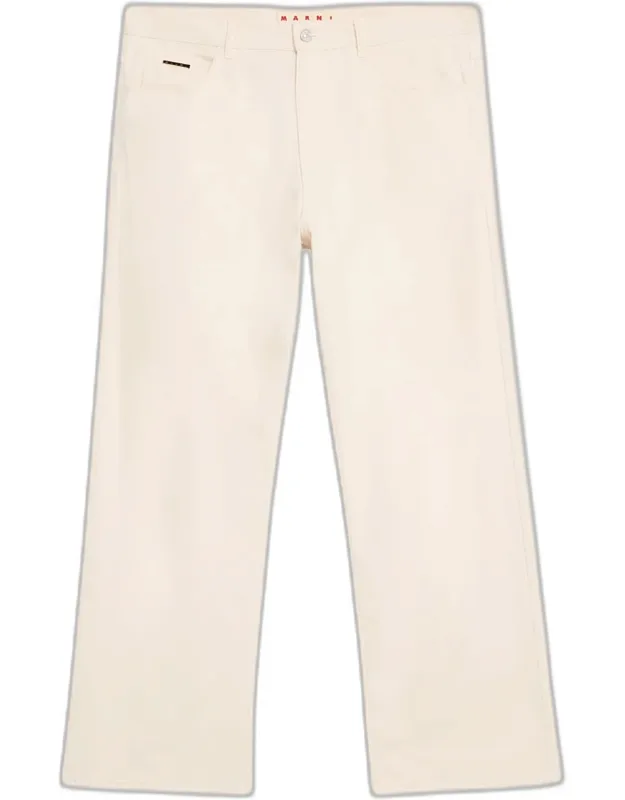 Lightweight Wide-leg Jeans