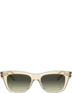 Gradient Acetate Square Sunglasses