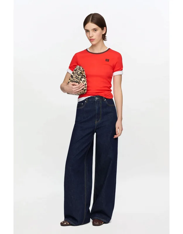 Cotton Rib T-shirt