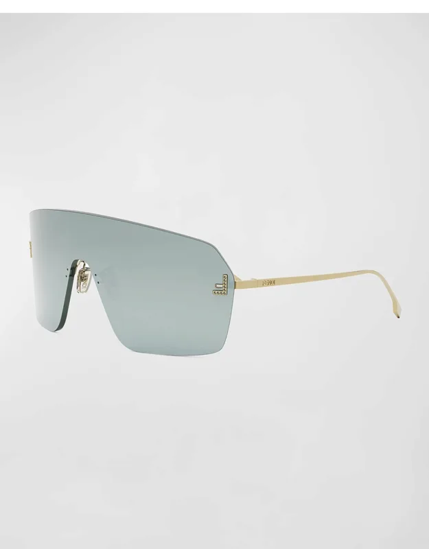 First Metal Shield Sunglasses