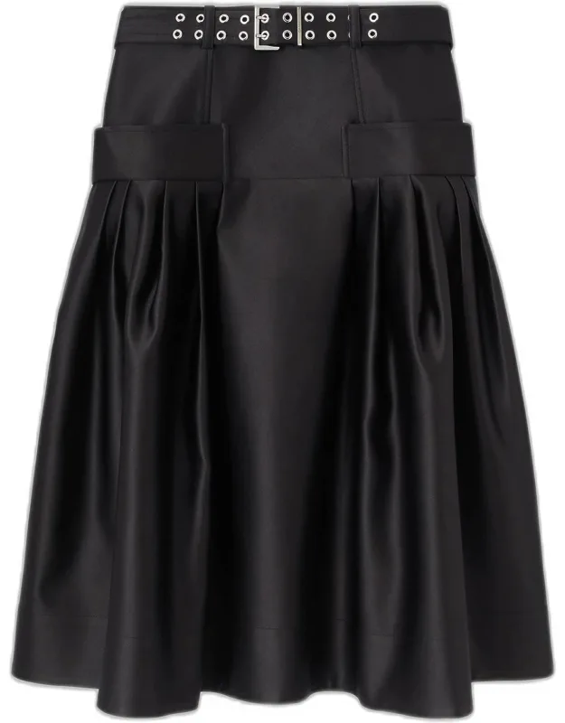 Skirt In Duchesse Satin
