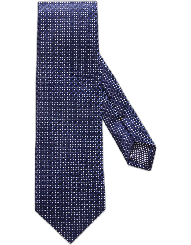 Micro-circle Silk Tie