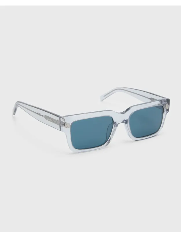 Metal 4g Square Acetate Sunglasses