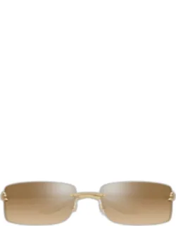 Panthère Rimless Rectangular Sunglasses