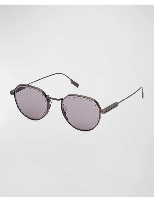 Metal Round Sunglasses
