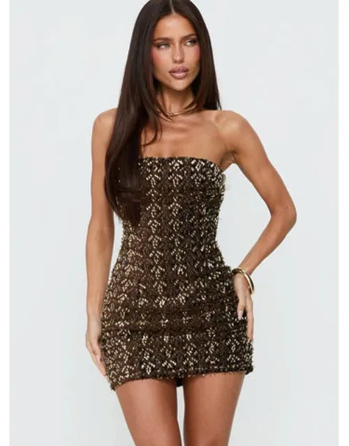 Zaraya Strapless Mini Dress