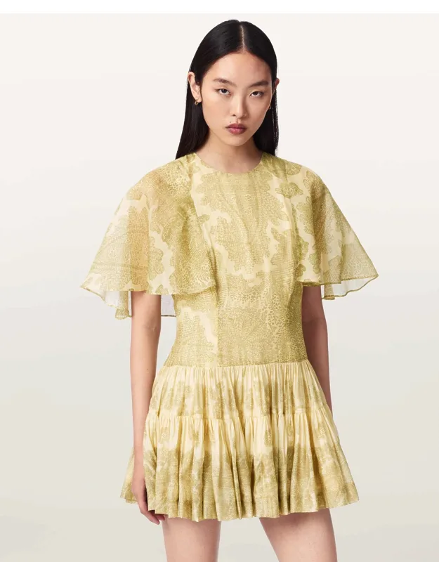 Tiered Mini Dress