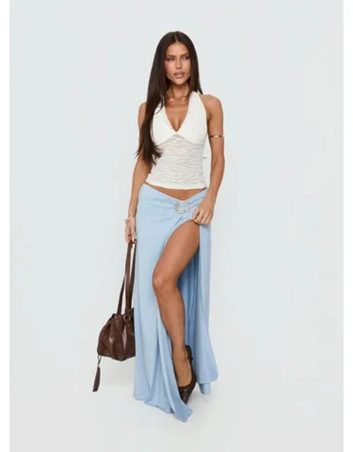Nola Hardware Slit Maxi Skirt