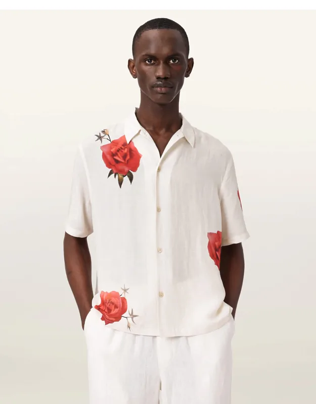 Fleur Fazed Boxy Short Sleeve Shirt
