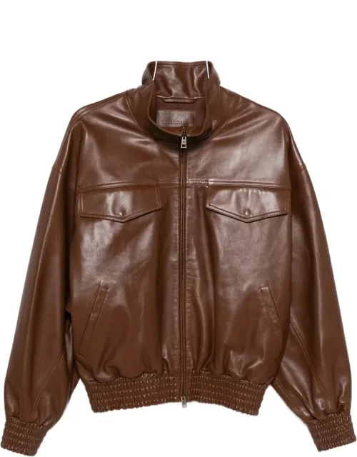 High-neck Zip-up Jacket