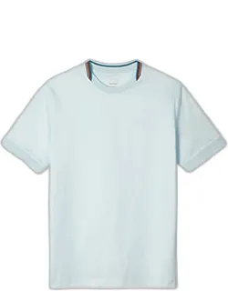 Signature Stripe Collar T-shirt