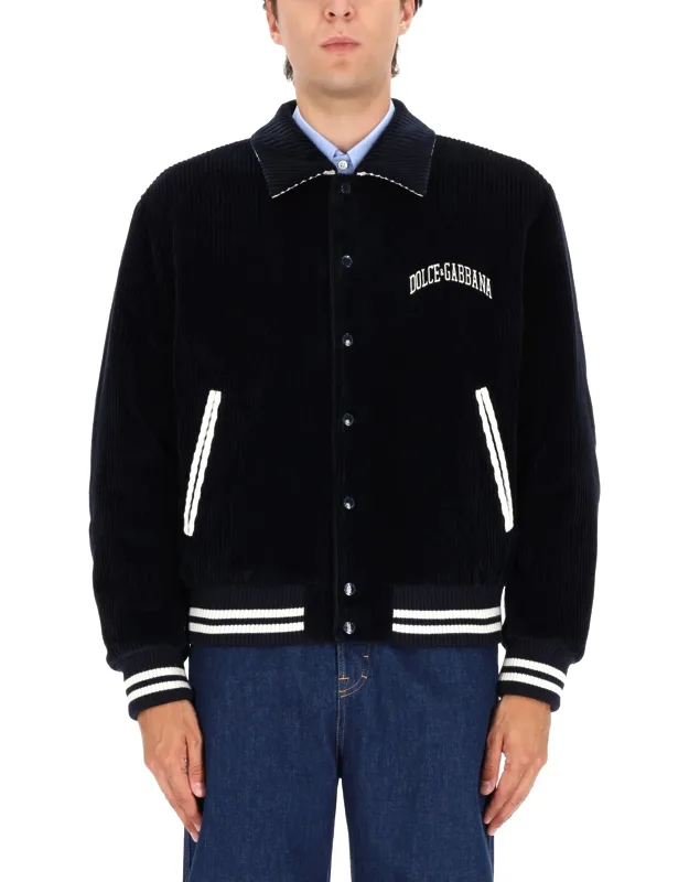Corduroy Bomber Jacket