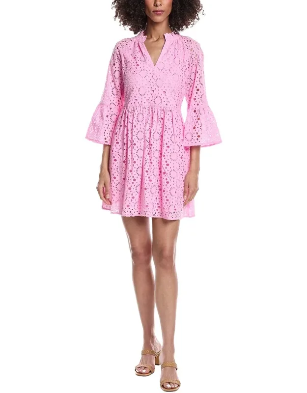 Abbie Eyelet Mini Dress